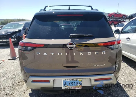 2024 Nissan Pathfinder Platinum z USA, uszkodzony, nr VIN 5N1DR3DG5RC287469